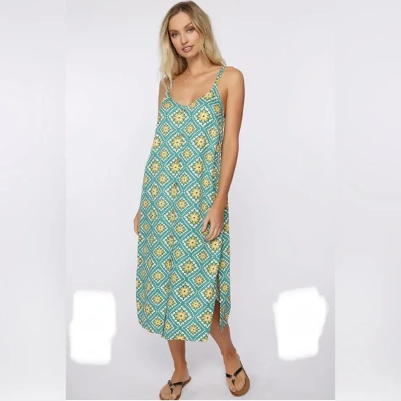 knee length dresses for ladies Floral Paisie Midi Dress – DOLLY main image 0